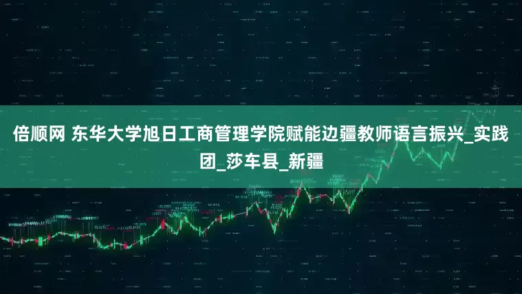 倍顺网 东华大学旭日工商管理学院赋能边疆教师语言振兴_实践团_莎车县_新疆