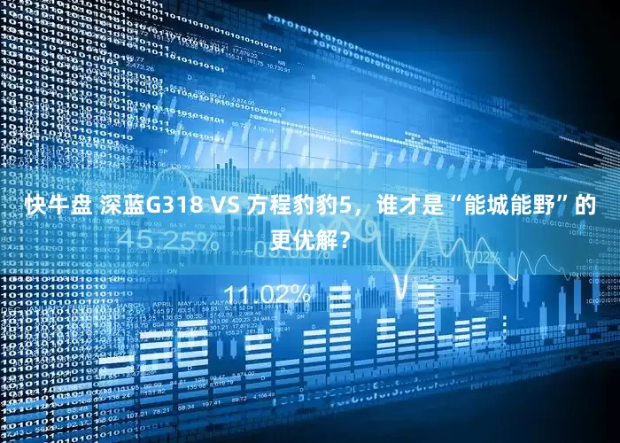 快牛盘 深蓝G318 VS 方程豹豹5，谁才是“能城能野”的更优解？