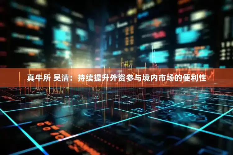 真牛所 吴清：持续提升外资参与境内市场的便利性