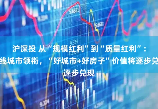 沪深投 从“规模红利”到“质量红利”：一线城市领衔，“好城市+好房子”价值将逐步兑现